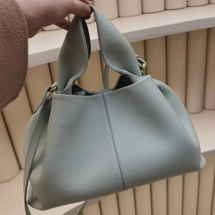 Stilvolle Lederhandtasche Damen