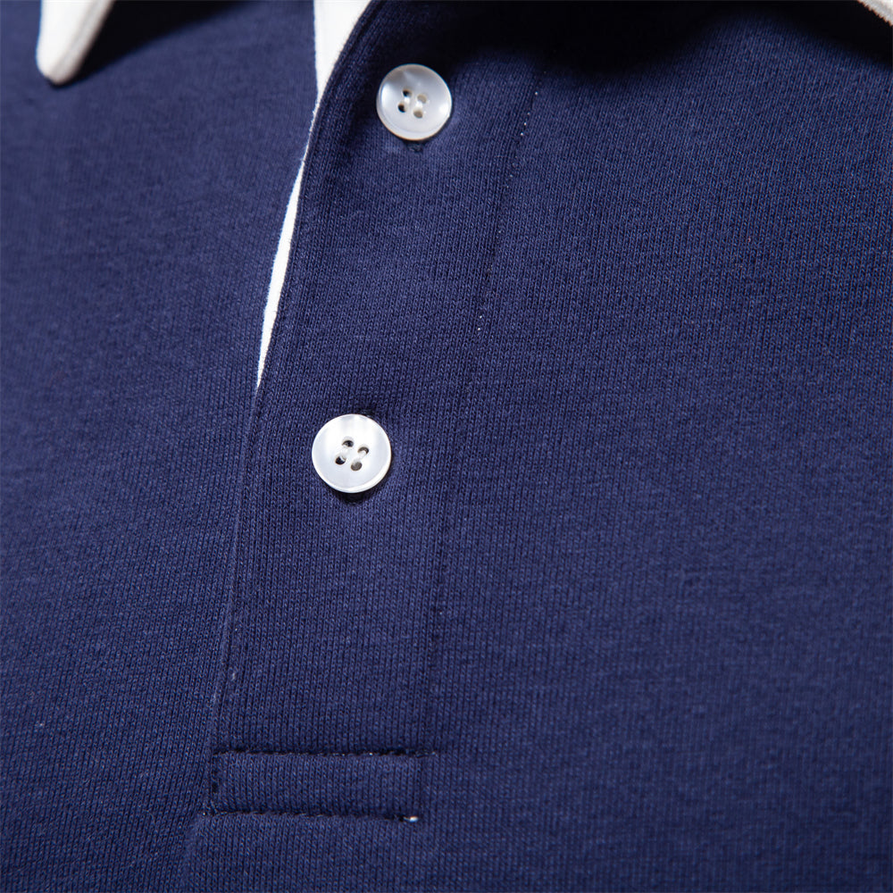 Exklusiver Herren Polo Pullover Luxus Qualität - IdealeKleiden