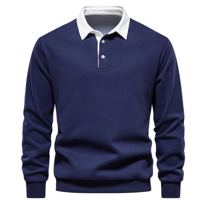 Exklusiver Herren Polo Pullover Luxus Qualität