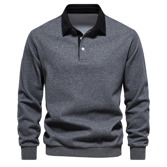 Exklusiver Herren Polo Pullover Luxus Qualität
