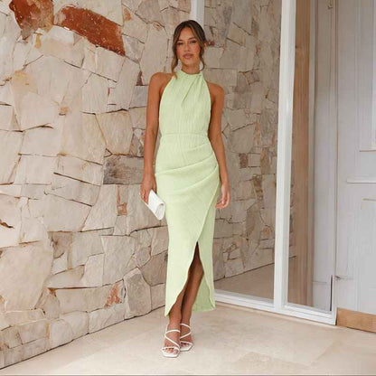 Elegantes Maxikleid mit Rückenausschnitt Damenkleid