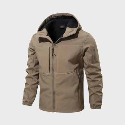 Herren Softshell Jacke Wasserdicht Modern Design - IdealeKleiden