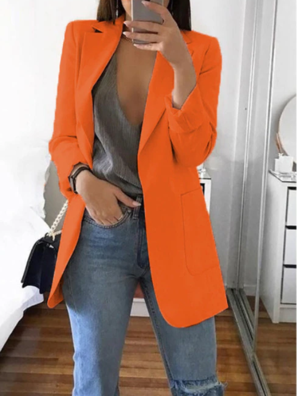 Schmale Blazer Damen Modern Elegant