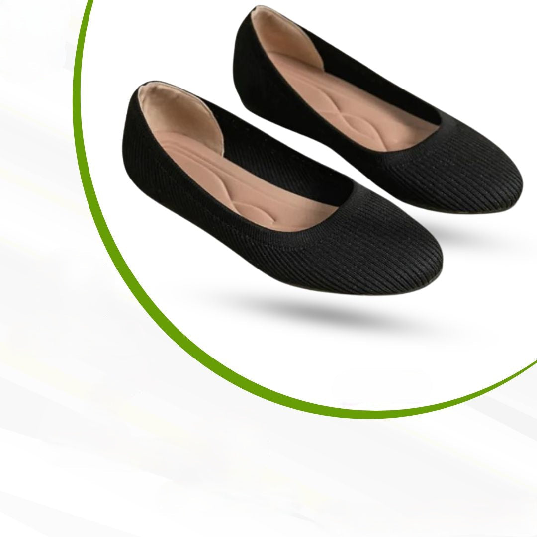 Damen Ballerinas Frühling Elegant