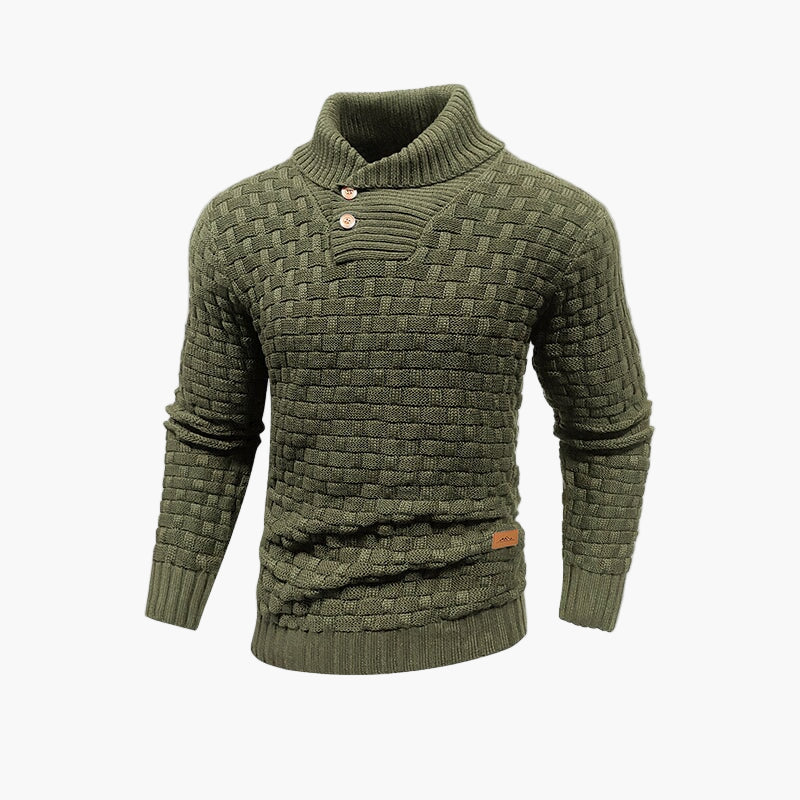 Stylische Strickjacke mit Knöpfen - Elegantes Winteroutfit