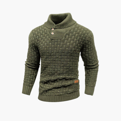 Stylische Strickjacke mit Knöpfen - Elegantes Winteroutfit