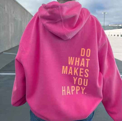 Große Hoodie Damen Oversized Style - IdealeKleiden
