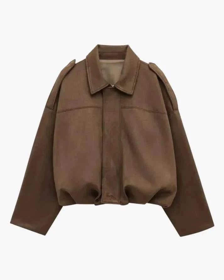 Große Damenjacke Oversized Style