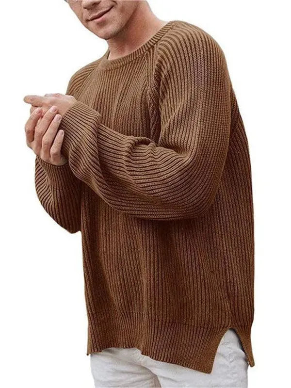Bequeme Herren Pullover Rundhals