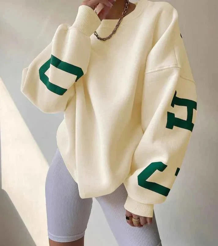 Großer Oversize Pullover Bequem - IdealeKleiden