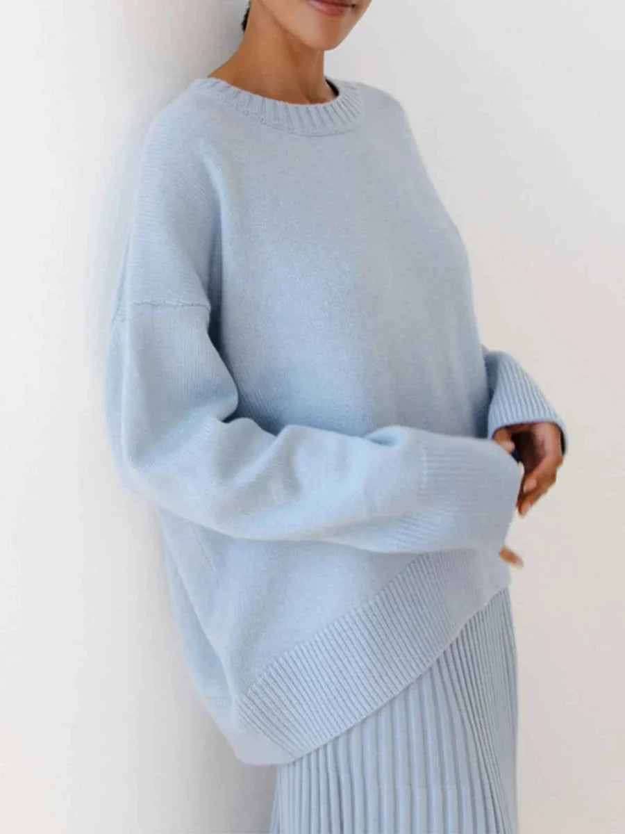 Großer Rollkragenpullover Bequem Oversized