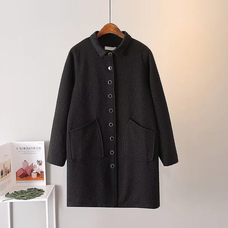Übergroße Winterjacke Dick & Warm