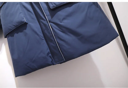 Übergroße Gepolsterte Winterjacke Bequem & Stilvoll - IdealeKleiden
