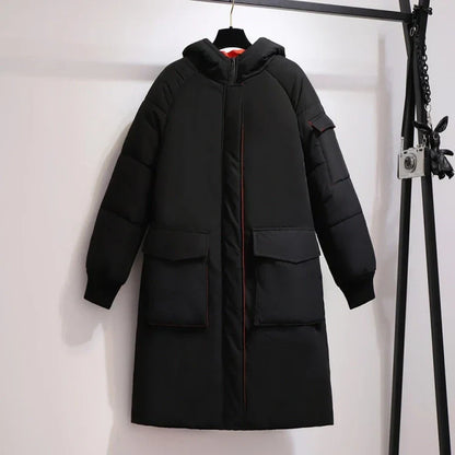 Übergroße Gepolsterte Winterjacke Bequem & Stilvoll
