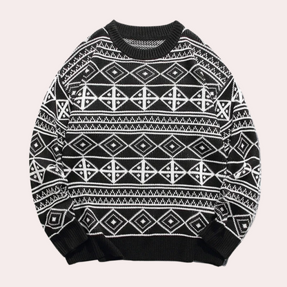 Eleganter Strickpullover für Herren