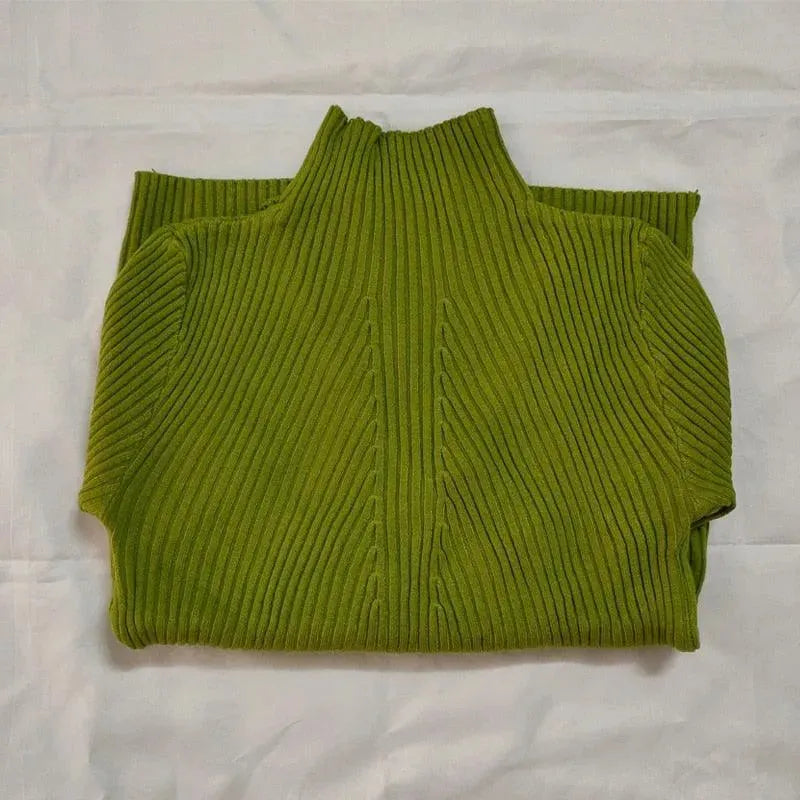 Eleganter Rollkragenpullover Klassisch Stil