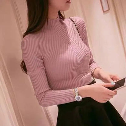Eleganter Rollkragenpullover Klassisch Stil