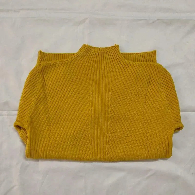 Eleganter Rollkragenpullover Klassisch Stil