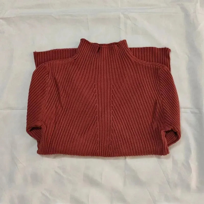 Eleganter Rollkragenpullover Klassisch Stil