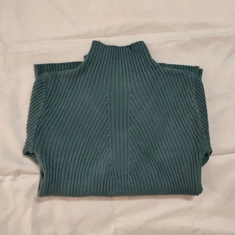 Eleganter Rollkragenpullover Klassisch Stil