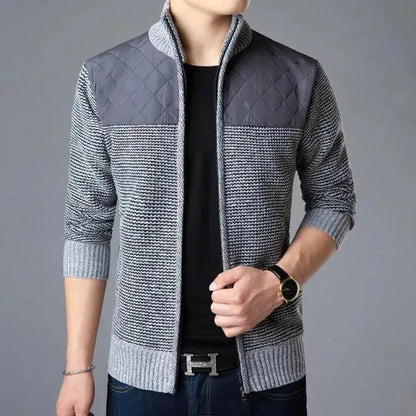 Stylische Strickjacke Pullover Herren Modern