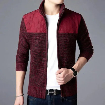 Stylische Strickjacke Pullover Herren Modern