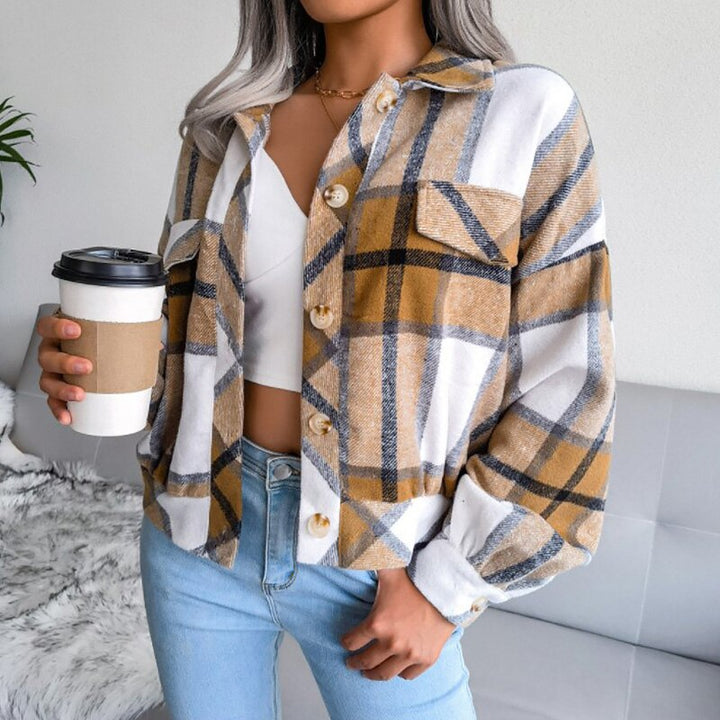 Stylische Damenjacke Gemustert &amp; Trendig