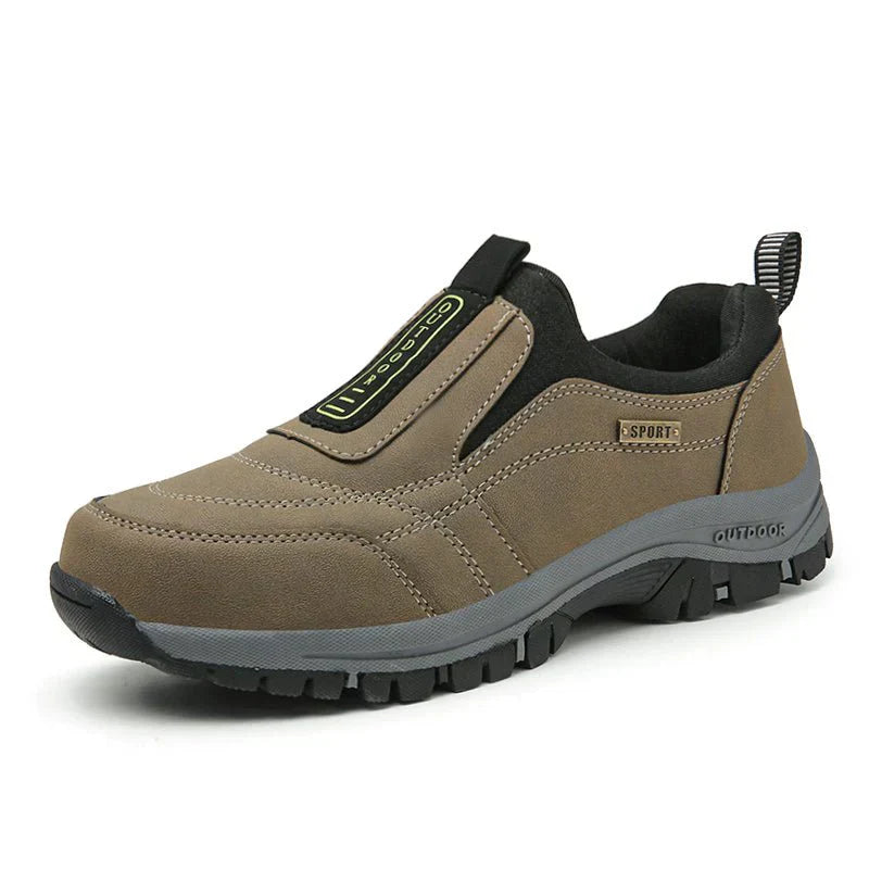Outdoor Slip-On Schuhe Wildleder Gummisohle