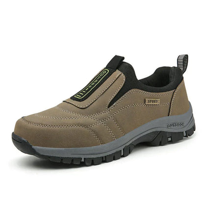 Outdoor Slip-On Schuhe Wildleder Gummisohle