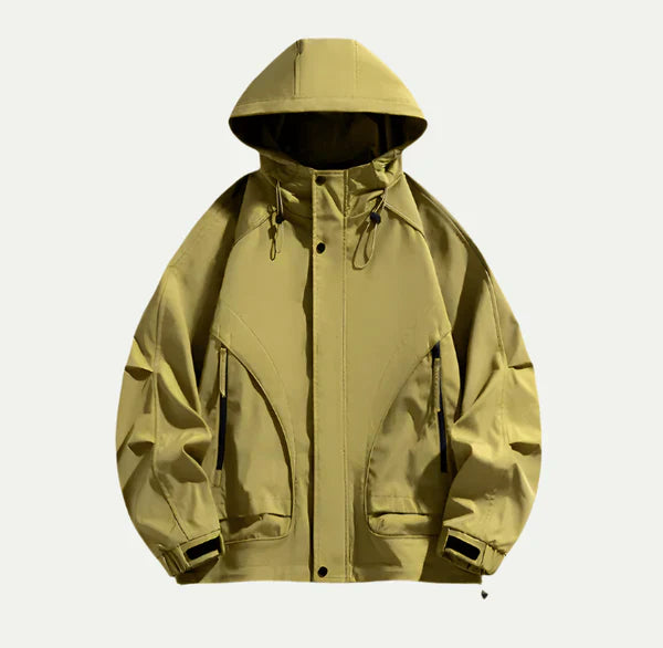 Wasserdichte Windjacke mit Kapuze Outdoor