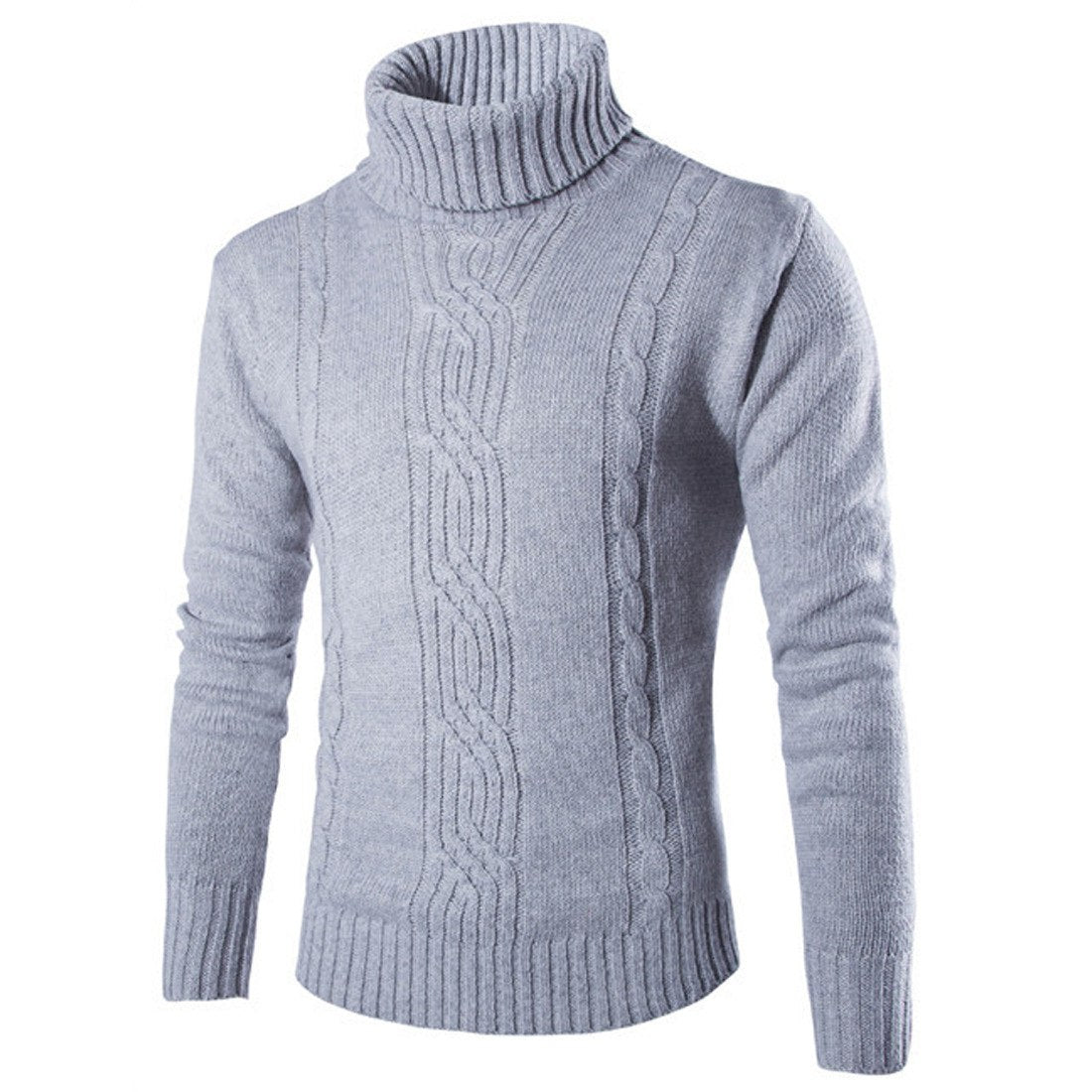 Strickpullover Warm Rollkragen Damen