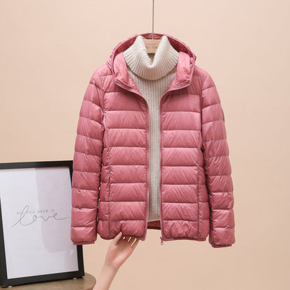 Leichte Wattierte Winterjacke Damen