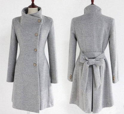 Stylischer Wintermantel Zeitlos Elegant - IdealeKleiden