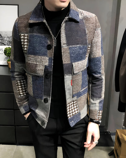 Modische Jacke Vielfältige Muster