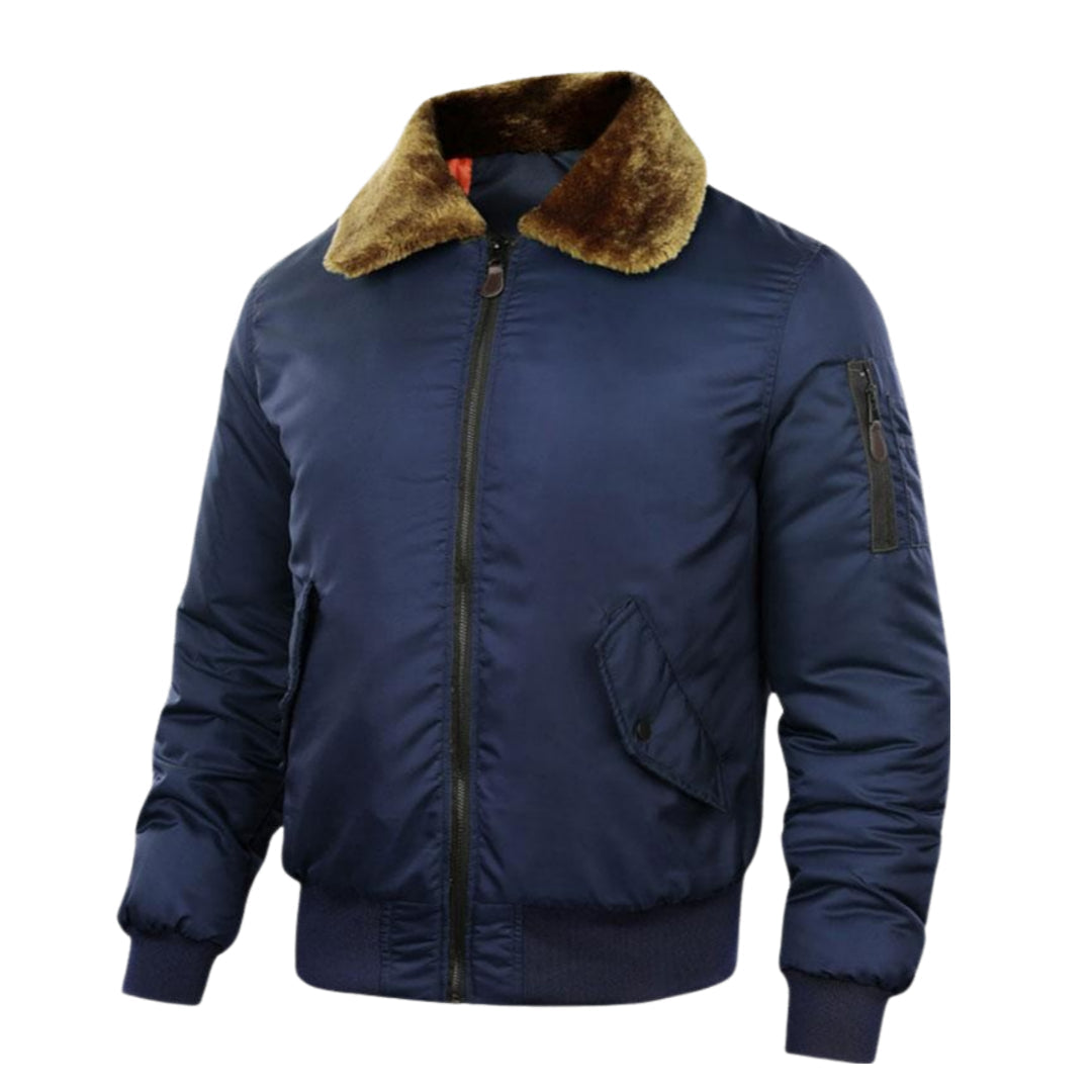 Warm gefütterte Bomberjacke Damen - IdealeKleiden