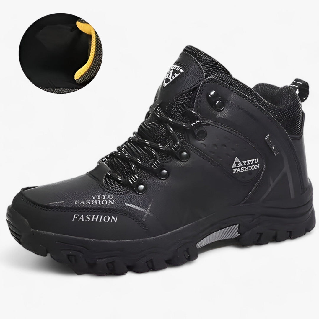 Winterstiefel Leder Warm Isoliert