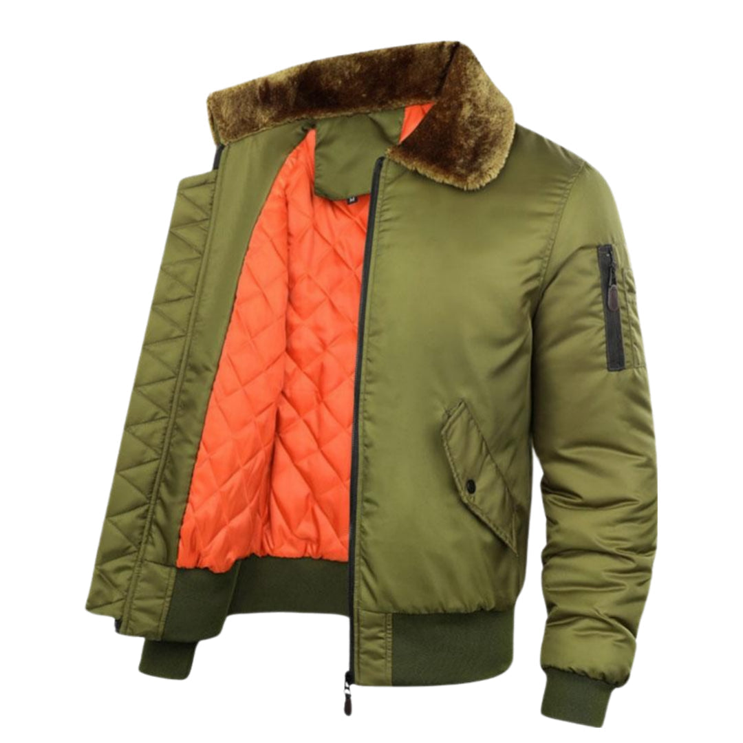 Warm gefütterte Bomberjacke Damen