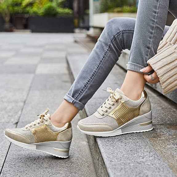 Plateau Sneaker Hoch Modisch