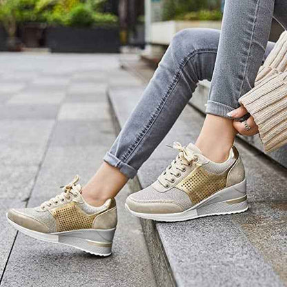 Plateau Sneaker Hoch Modisch