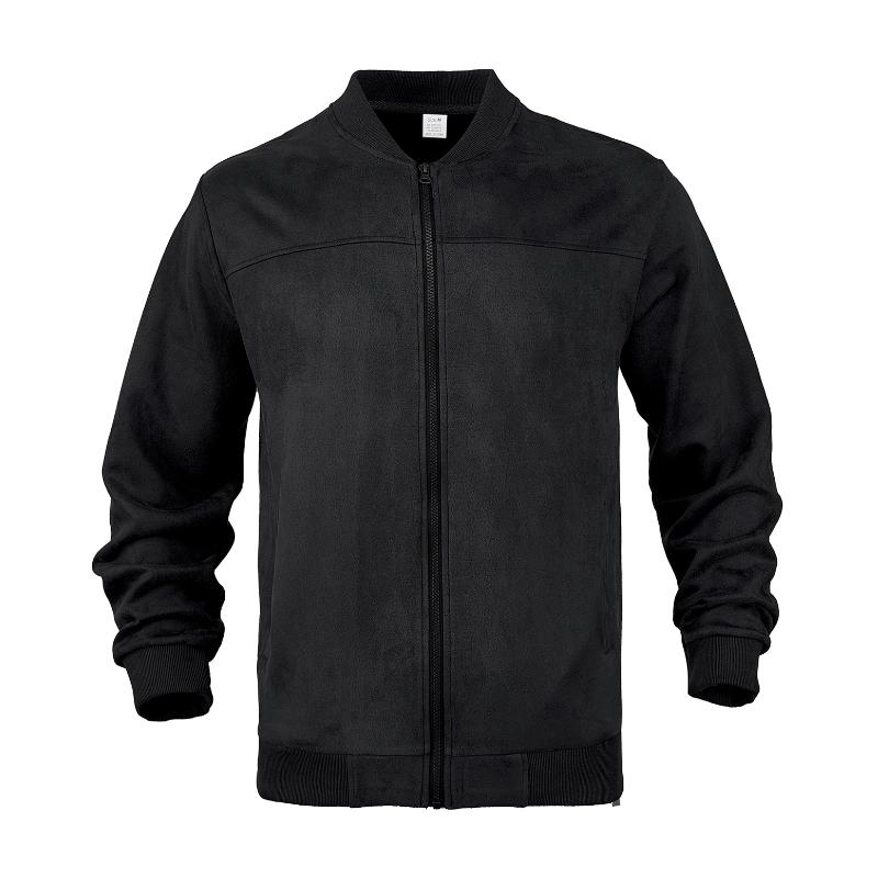 Männer Lederjacke Übergangsjacke Stehkragen Style