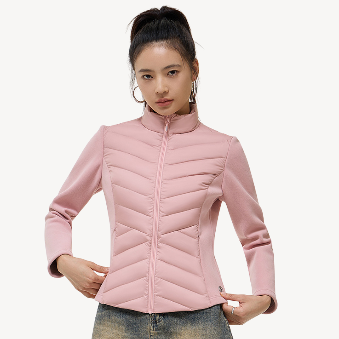 Wasserabweisende Damen Pufferjacke Warm