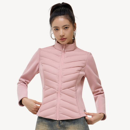 Wasserabweisende Damen Pufferjacke Warm