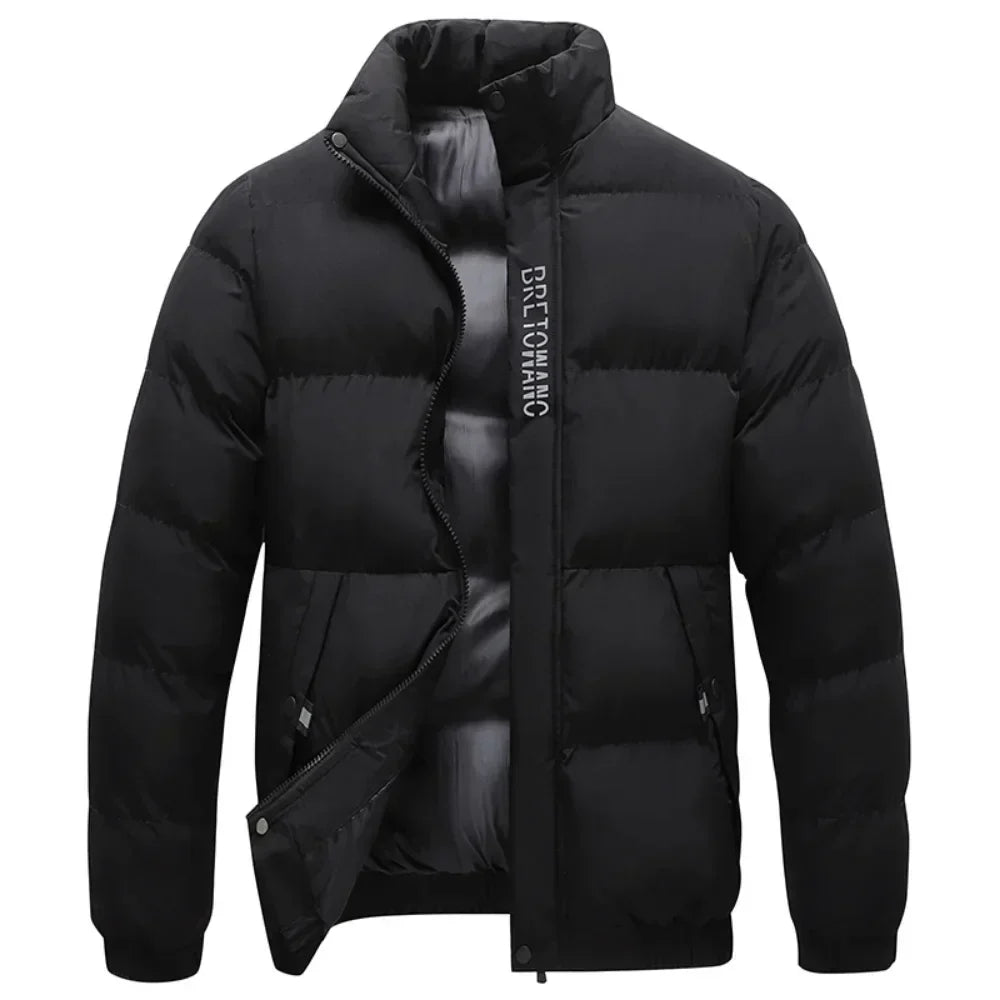 Herren Winterjacke Warm Wasserdicht Modern