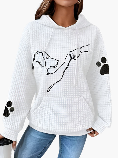 Kapuzenpullover Mit Kängurutasche Trendy