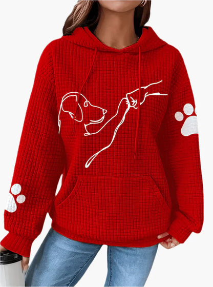 Kapuzenpullover Mit Kängurutasche Trendy