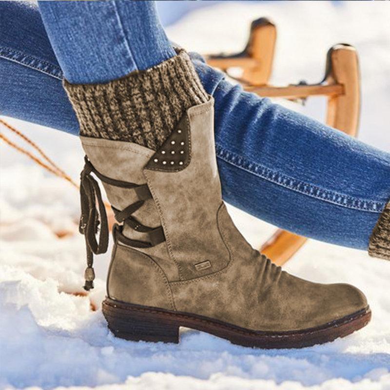 Bequeme Winterstiefel Warm Isoliert