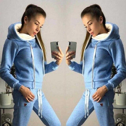 Bequemer Sport Jogginganzug Warm