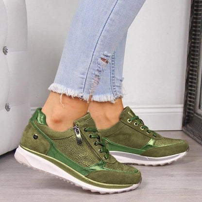 Stylische Herbst Sneaker Warm und Bequem