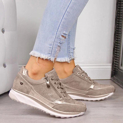 Stylische Herbst Sneaker Warm und Bequem
