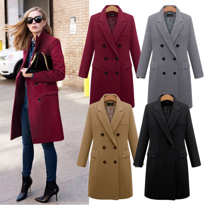 Luxus Wintermantel Damen Designer Qualität - IdealeKleiden